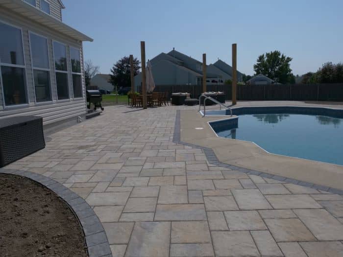 stone patio