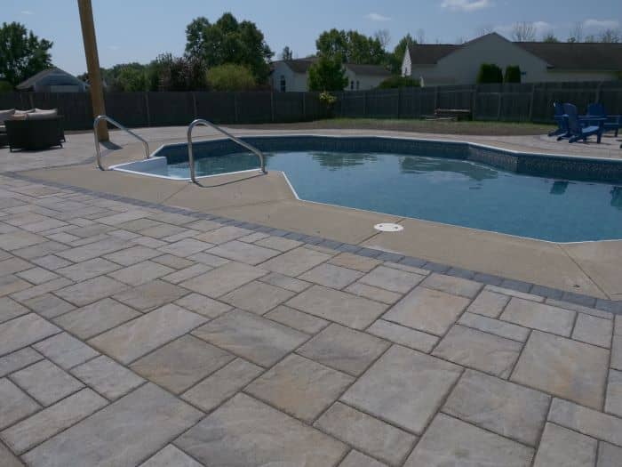 stone patio