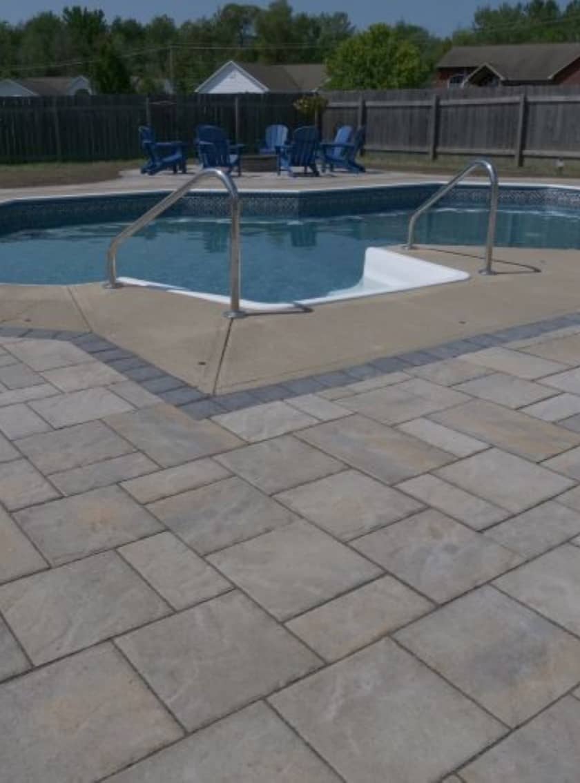 pool stone work