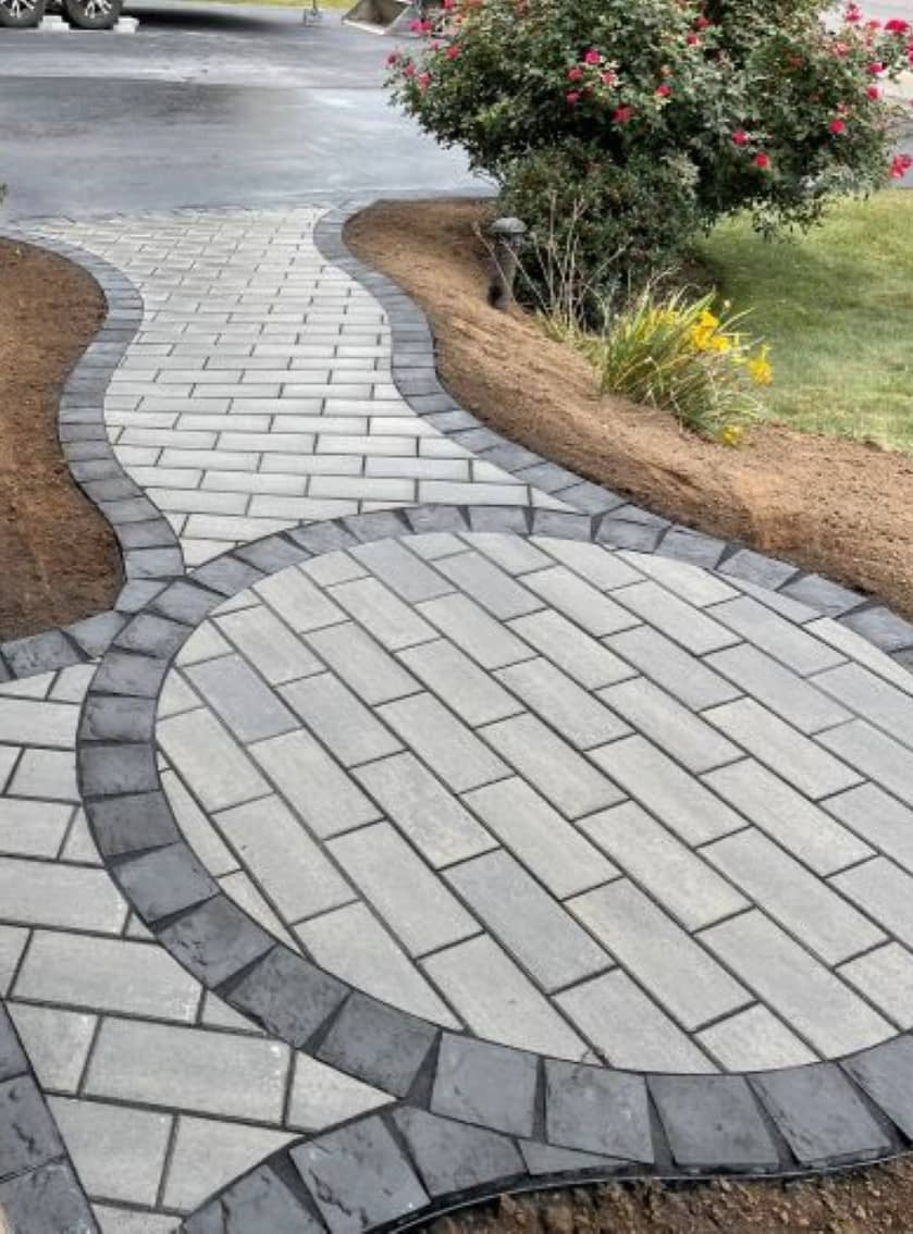 stone walkway