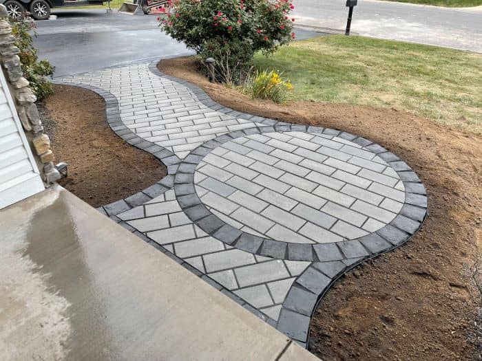 stone walkway