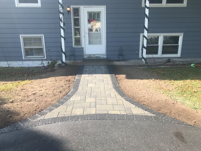 stone walkway