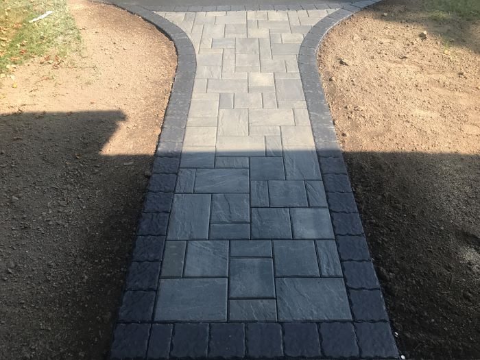 stone walkway