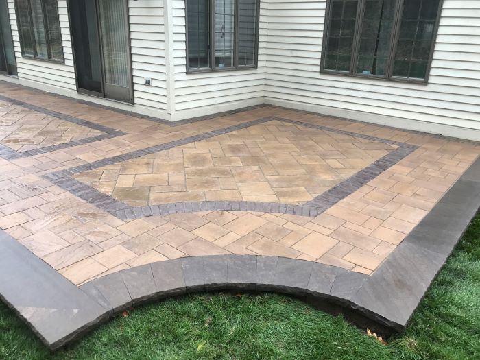 stone patio