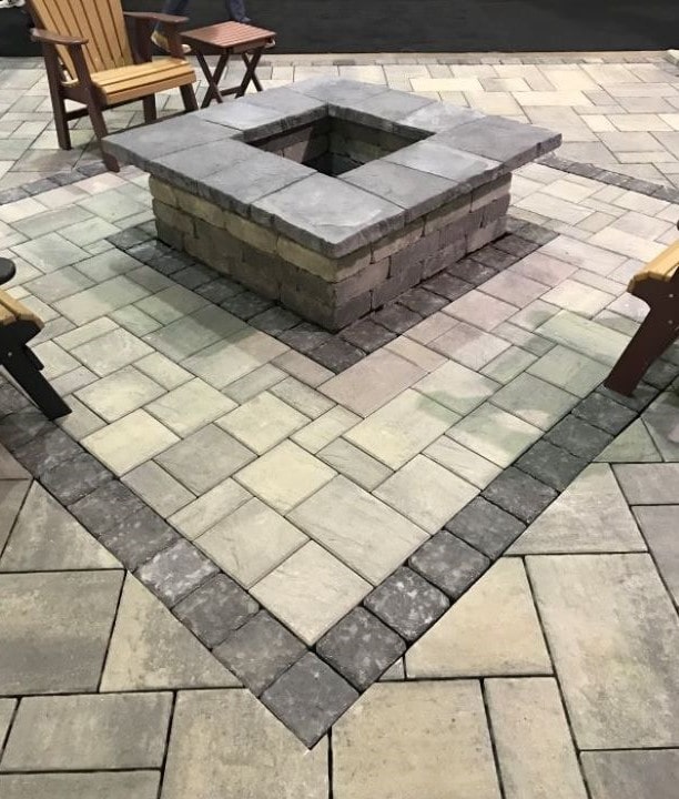 stone fire pit