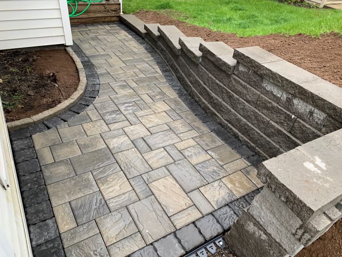 stone walkway