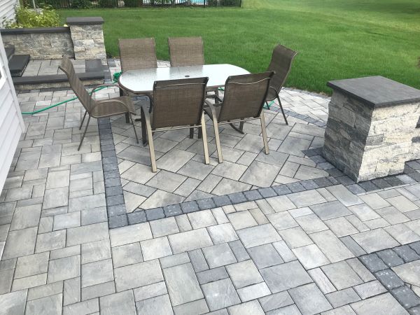 stone patio