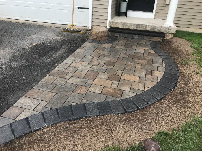 stone walkway