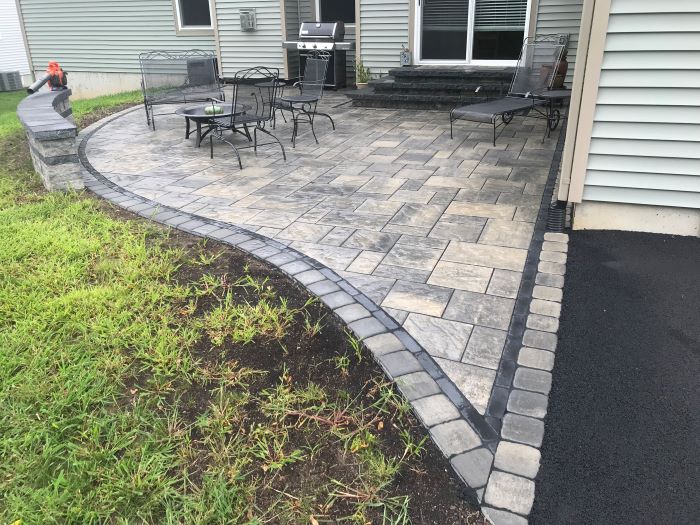 stone patio