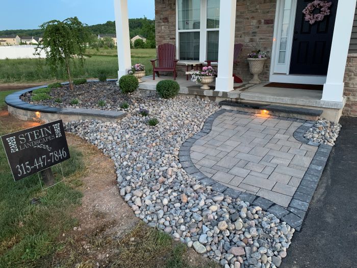 stone walkway